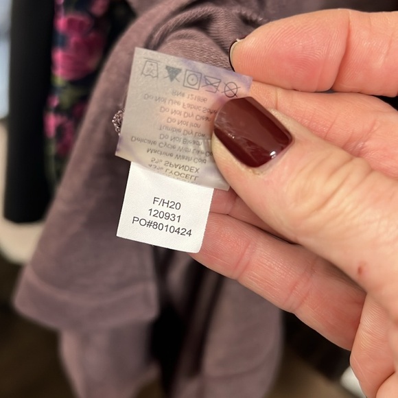 Title Nine Maroon French Terry Athleisure Dress Size Large - Picture 11 of 11